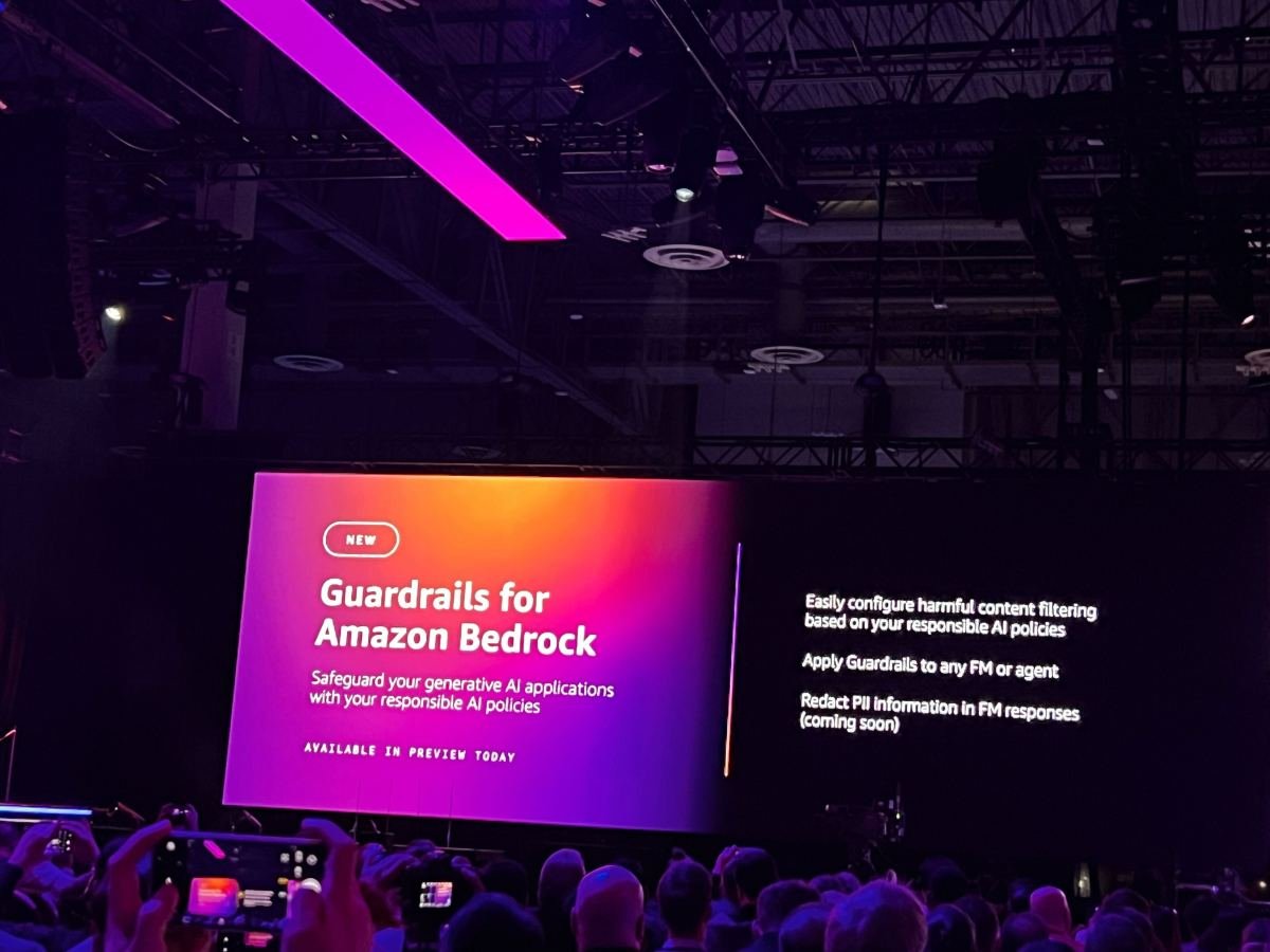 AWS adds Guardrails for Amazon Bedrock to help safeguard LLMs