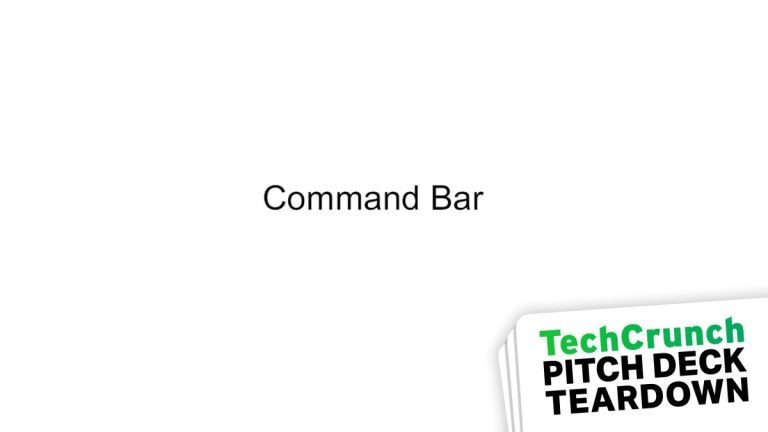 Pitch Deck Teardown: CommandBar's $4.8M seed deck