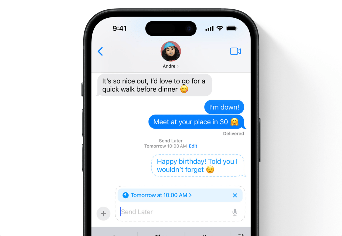 At last, Apple's Messages app will support RCS and scheduling texts