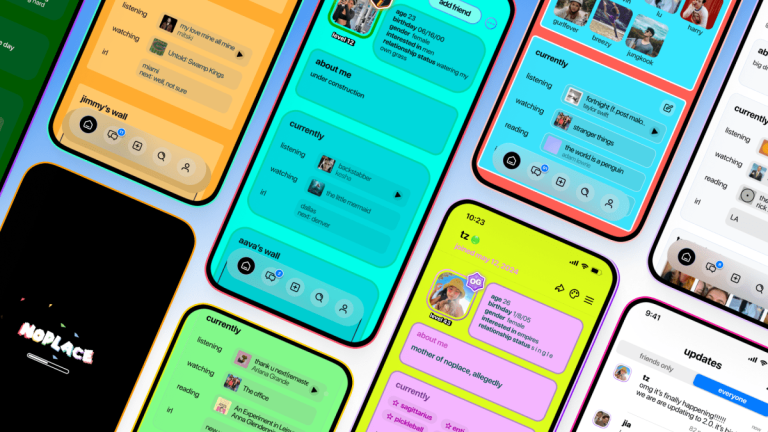 Noplace, a mashup of Twitter and MySpace for Gen Z, hits No. 1 on the App Store